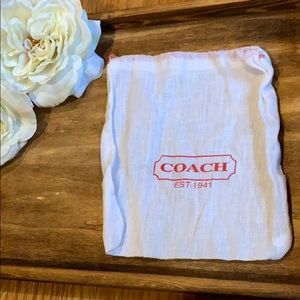 COACH soft bag 7.5” x 7.5”